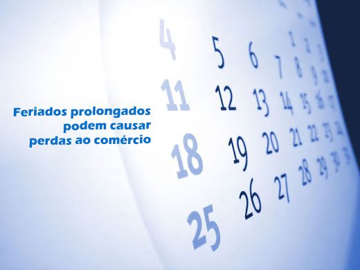 Feriados prolongados podem causar perdas  de R$ 3,9 bilhões ao comércio