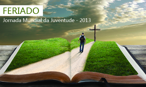 Feriado na Jornada Mundial da Juventude – 2013